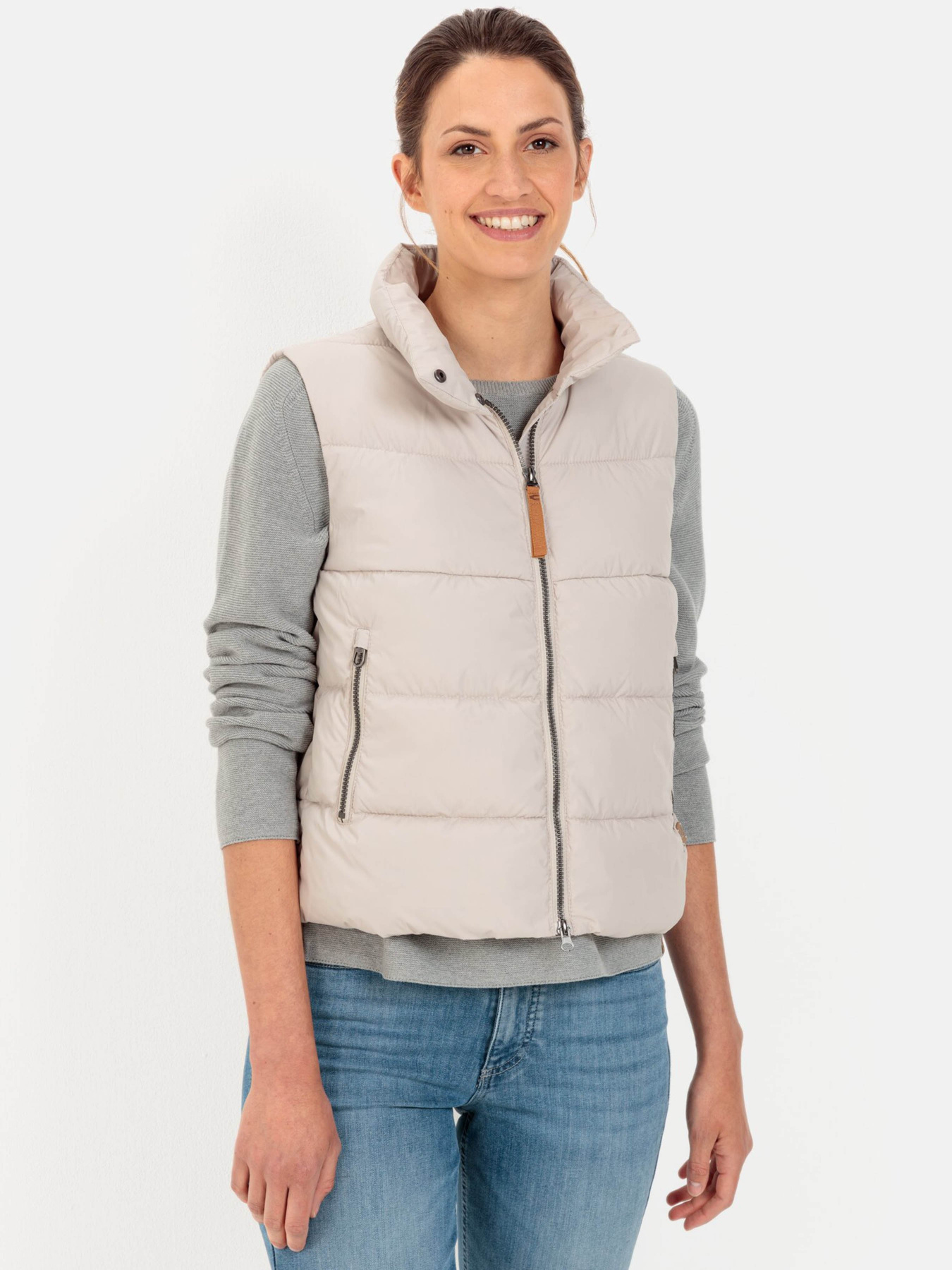 Утеплений жилет Camel Active Vest модель 360320-2R48-21 Сірий Утеплений жилет Camel Active Vest модель 360320-2R48-21 Сірий Фото