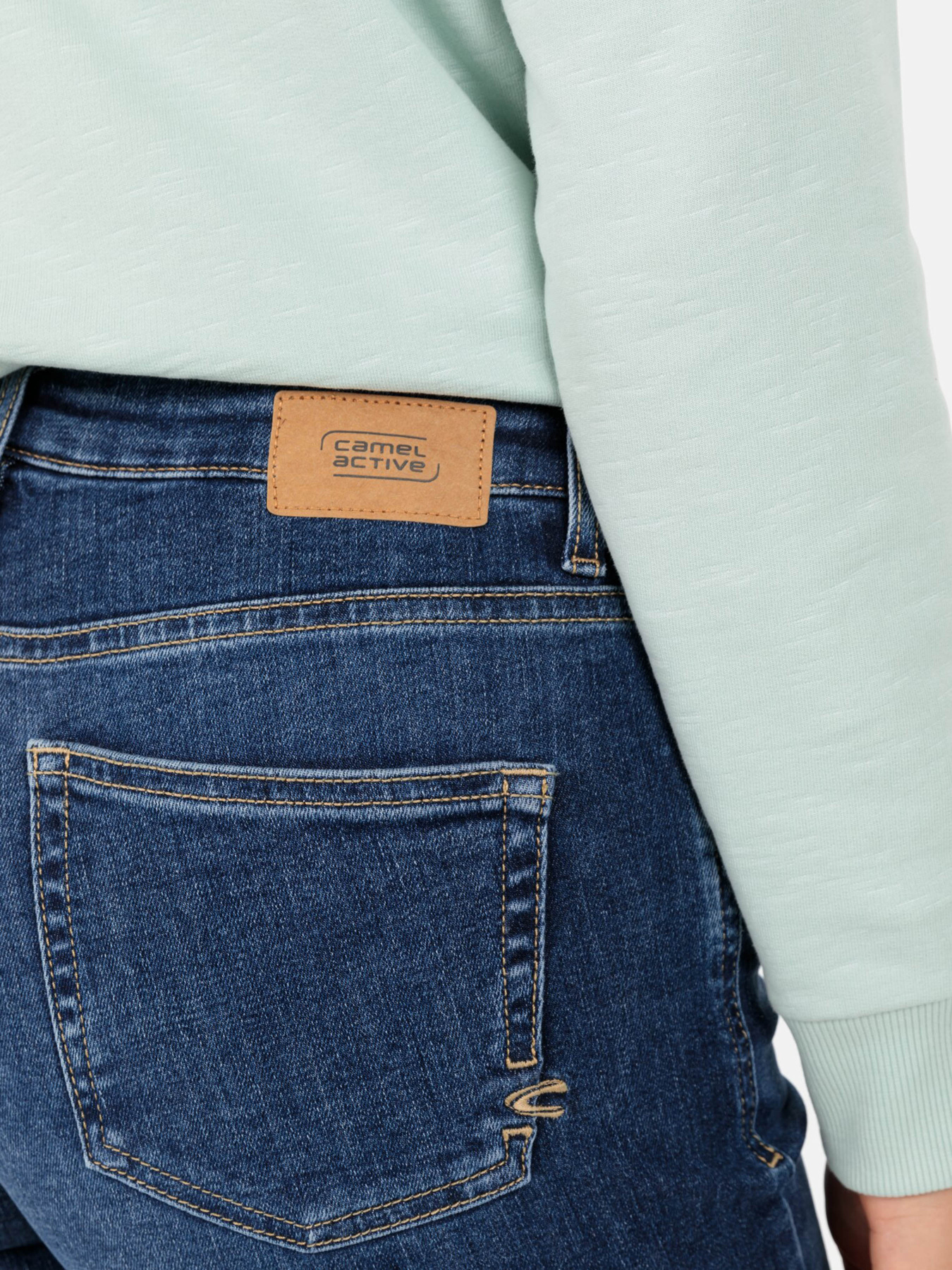 Джинси кльош Camel Active модель 388585-2D94-46 Синій, темно-синій Фото