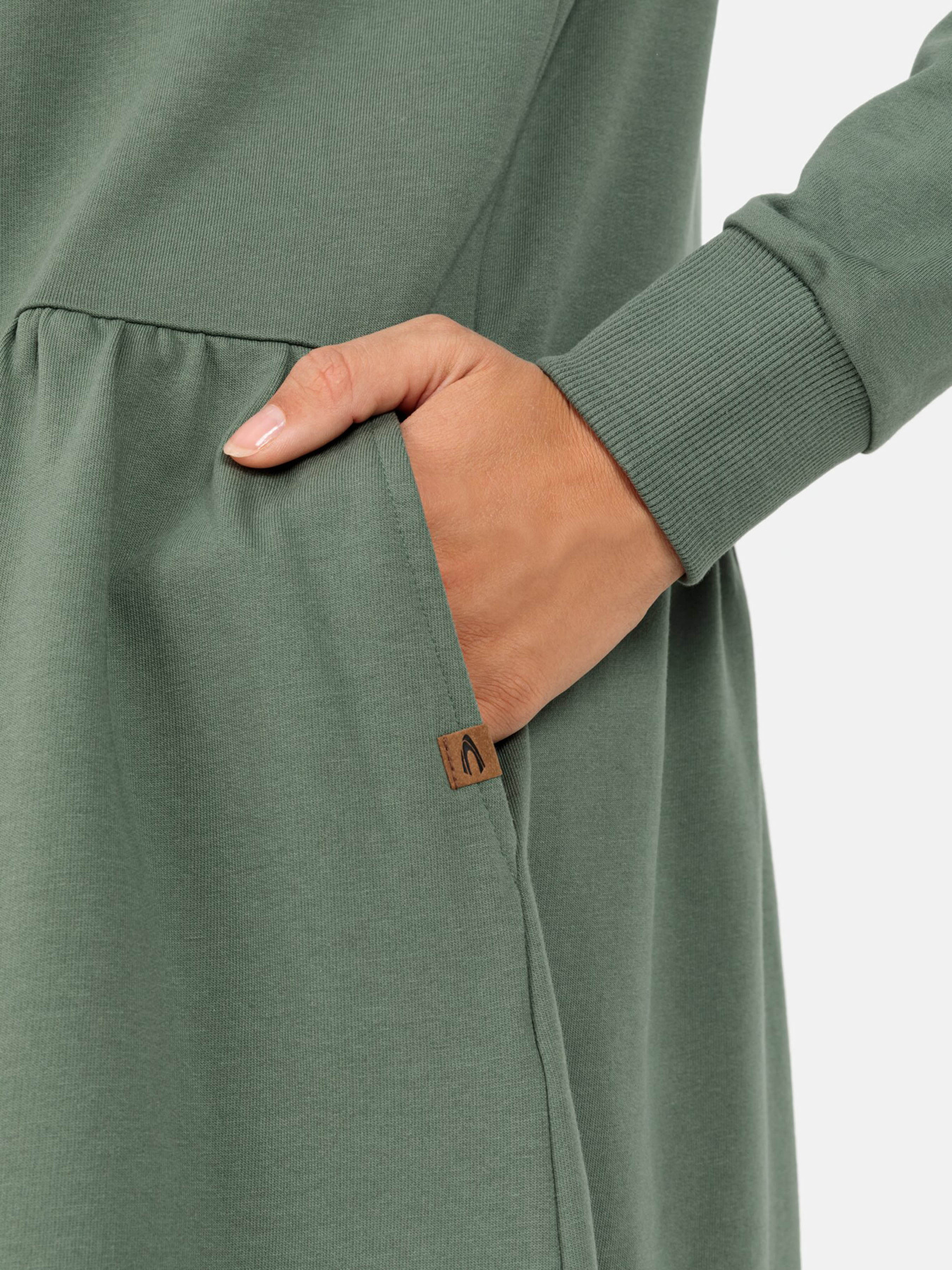 Платье миди Camel Active модель 391385-2F72-37 Хакі Платье миди Camel Active модель 391385-2F72-37 Хакі Фото