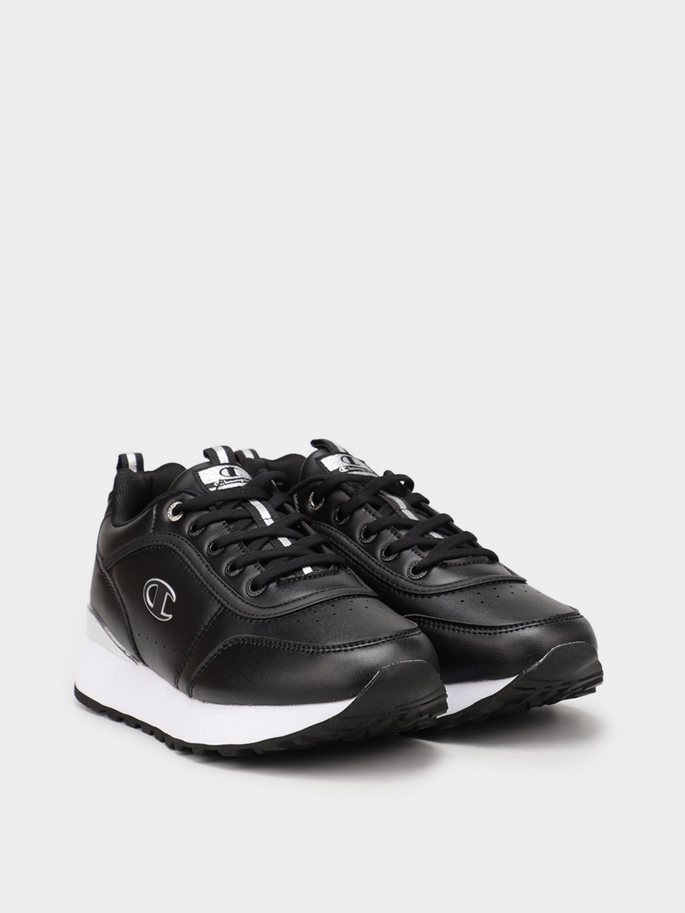 Кроссовки Champion LOW CUT SHOE RR PLATFORM модель chaS11309-NBK/SILM Фото