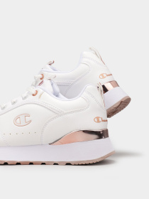 Кроссовки Champion LOW CUT SHOE RR PLATFORM модель chaS11309-WHT/GOLD Фото