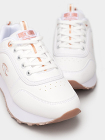Кроссовки повседневные Champion LOW CUT SHOE RR PLATFORM модель chaS11309-WHT/GOLD Фото