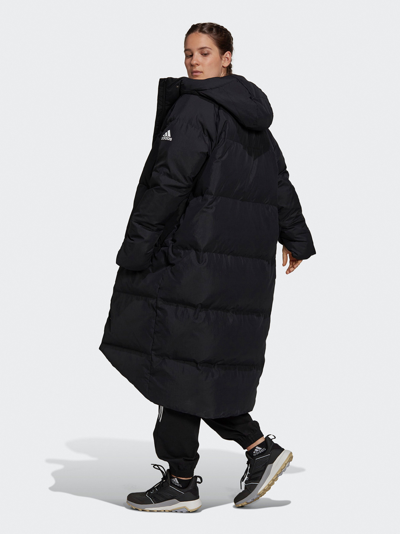 Пуховик Adidas W BIG BAFFLE C модель GT6539 Фото