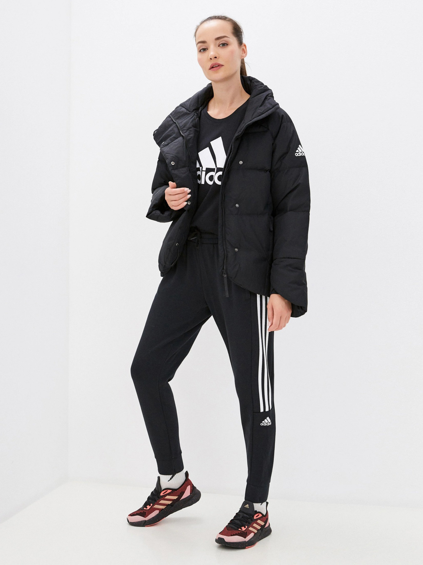 Пуховик Adidas Big Baffle Down модель GT6541 Фото