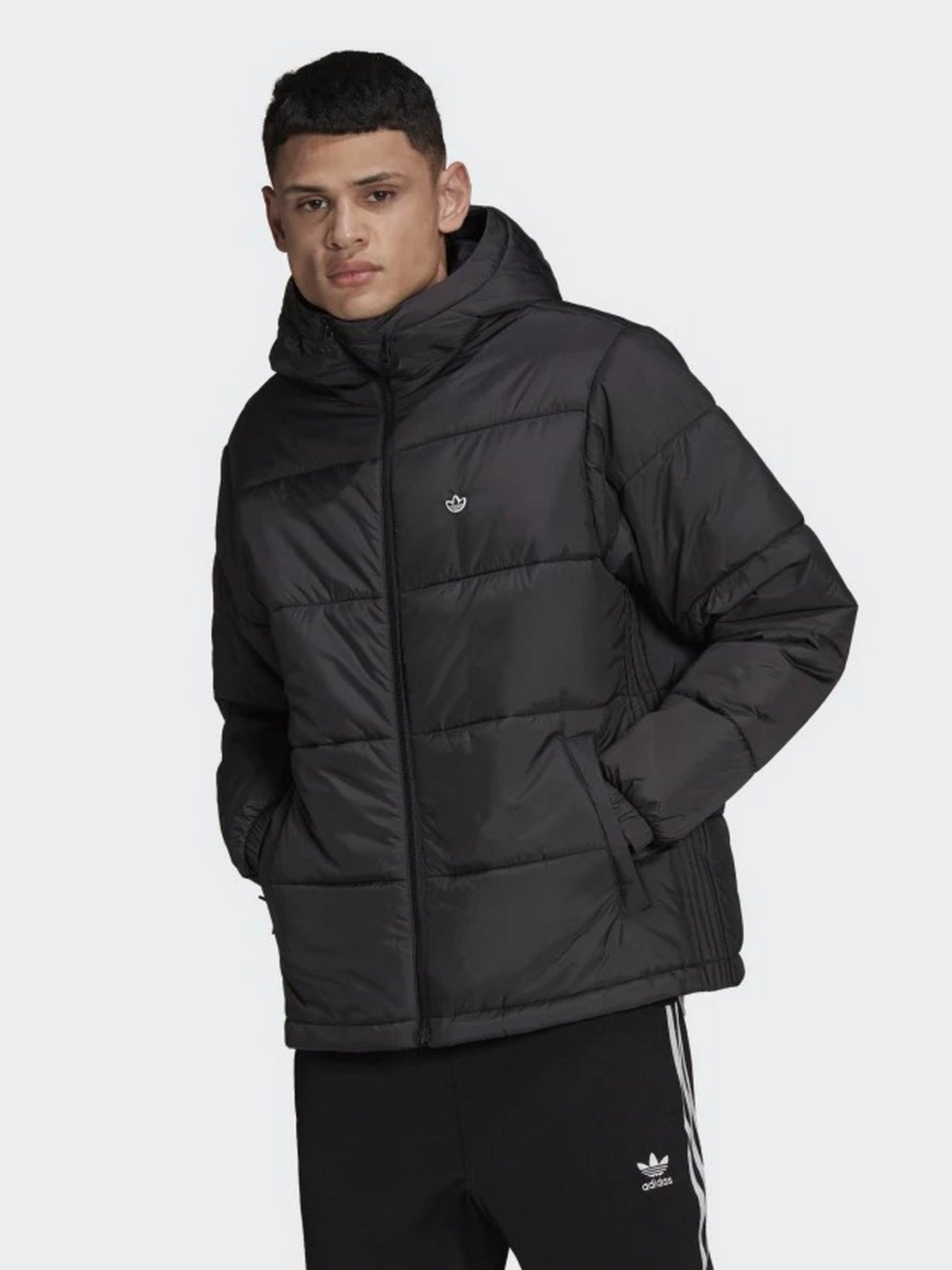 Пуховик Adidas PAD HOODED PUFF модель H13555 Пуховик Adidas PAD HOODED PUFF модель H13555 Фото