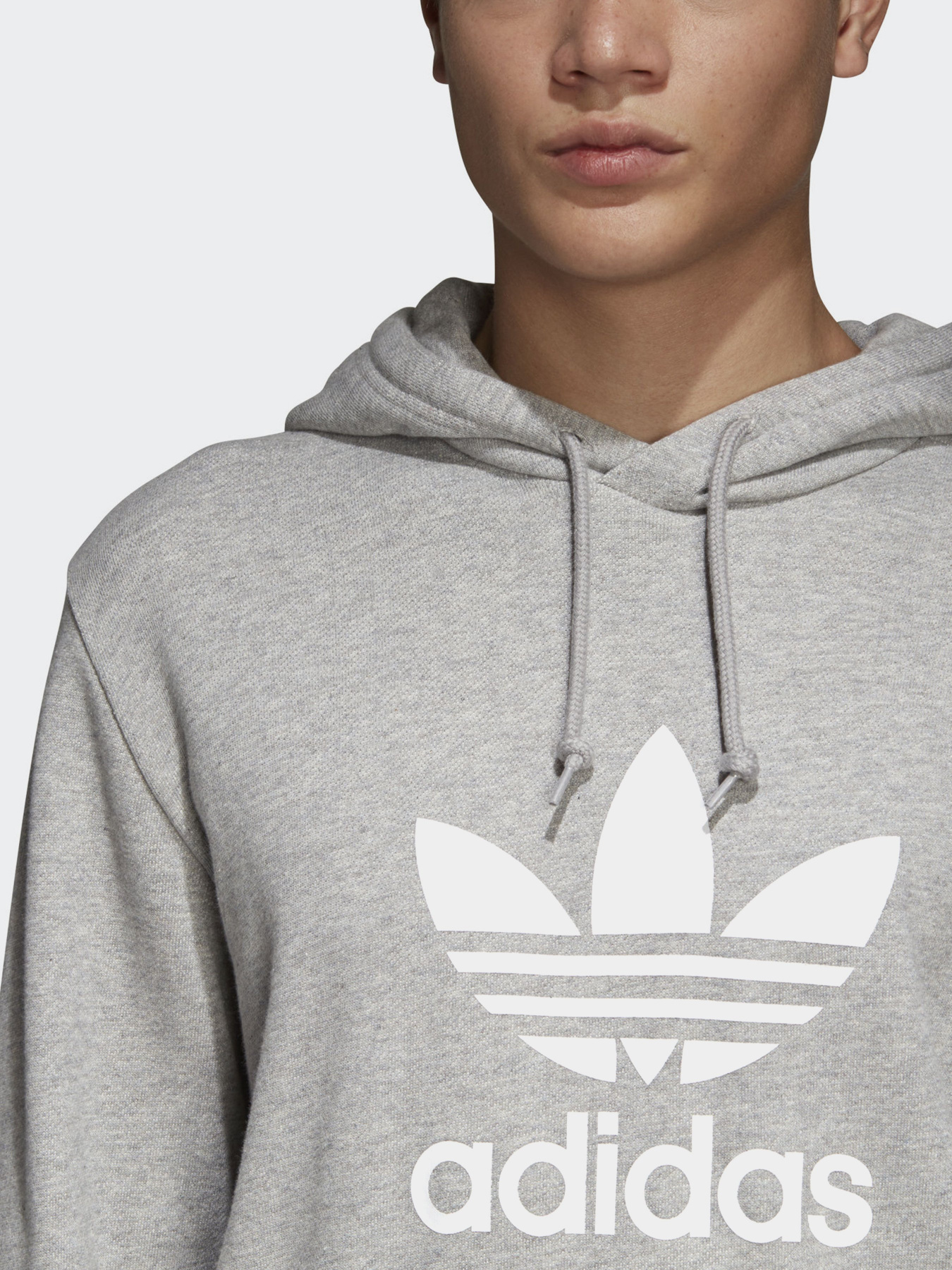Худи и свитшоты Adidas Trefoil Originals модель DT7963 Фото