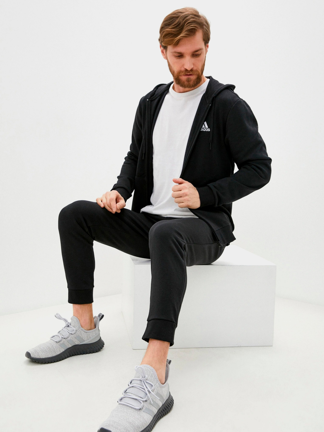 Спортивная кофта Adidas Essentials French Terry модель GK9044 Фото