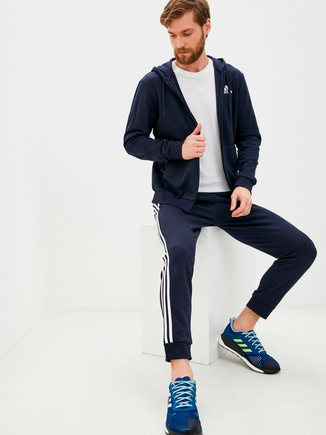 Кофта спортивна Adidas Essentials French Terry модель GK9045 Фото