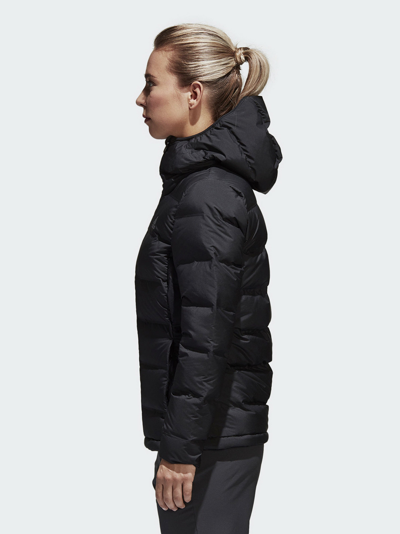 Пуховик Adidas W HELIONIC HO J модель BQ1935 Фото