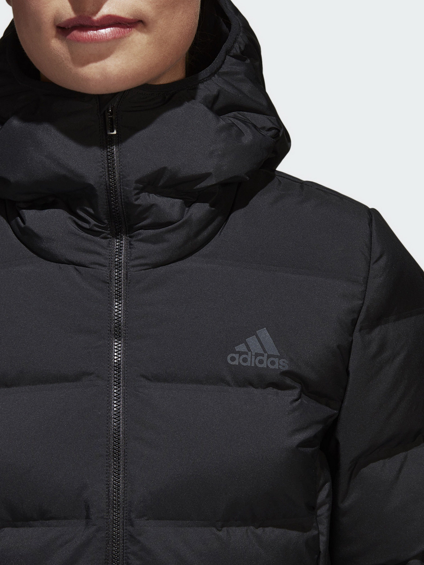 Пуховик Adidas W HELIONIC HO J модель BQ1935 Фото