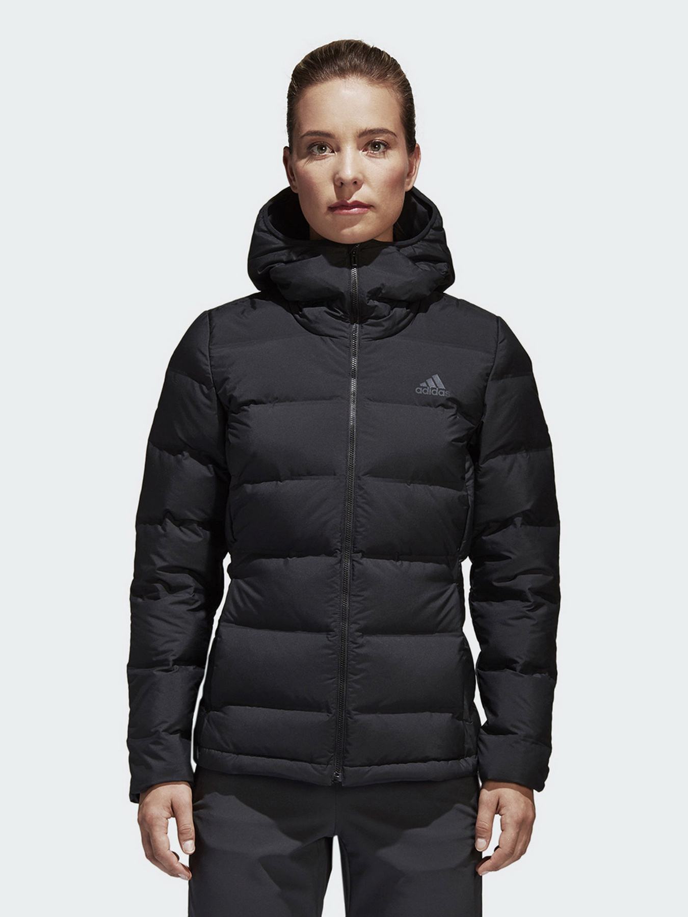 Пуховик Adidas W HELIONIC HO J модель BQ1935 Фото