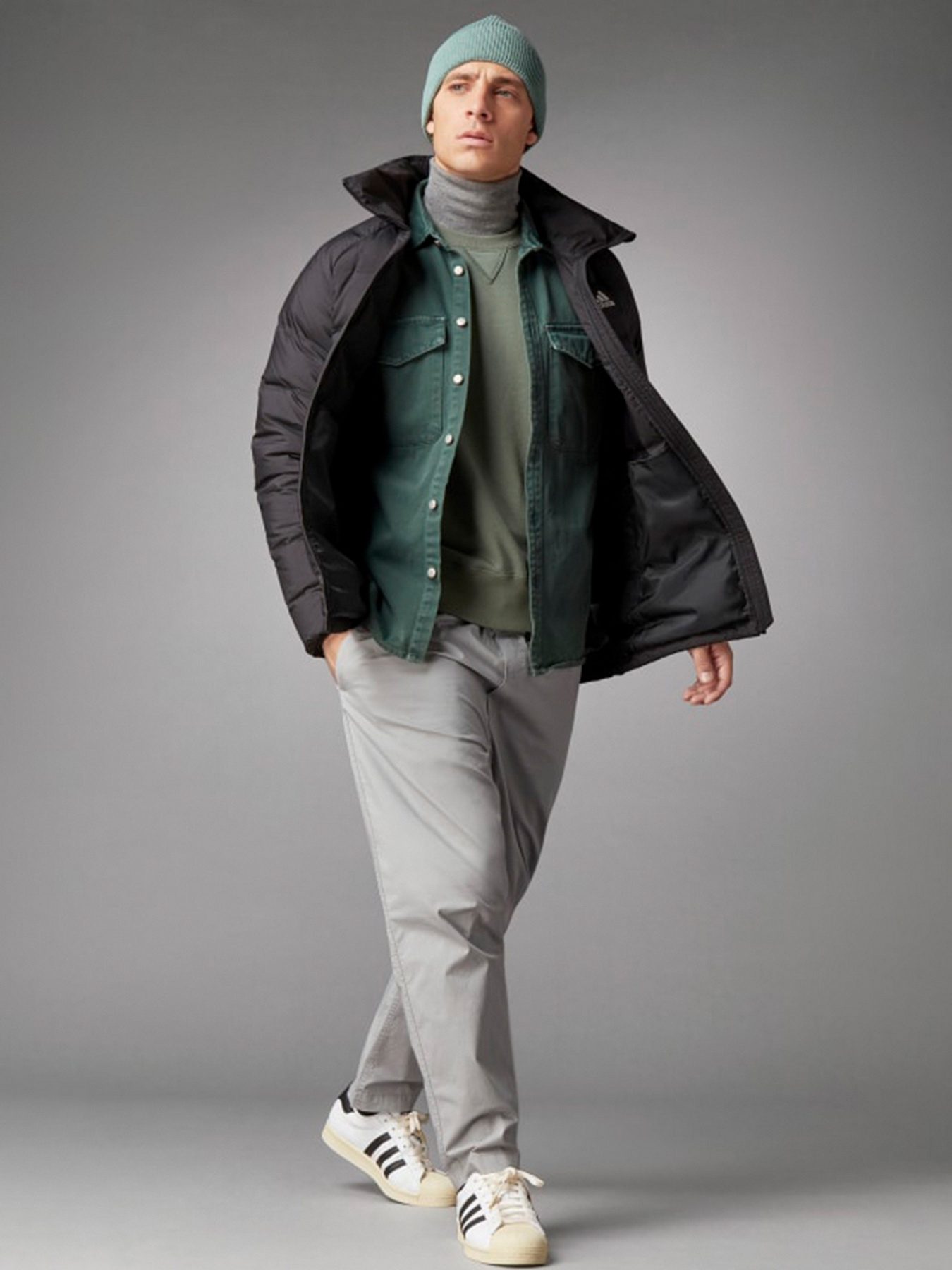 Пуховик Adidas Helionic Mid Length Down модель FT2528 Пуховик Adidas Helionic Mid Length Down модель FT2528 Фото