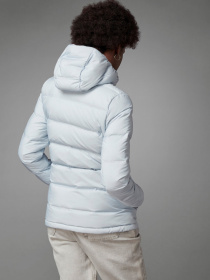 Пуховик Adidas W HELIONIC HO J модель GQ7133 Фото