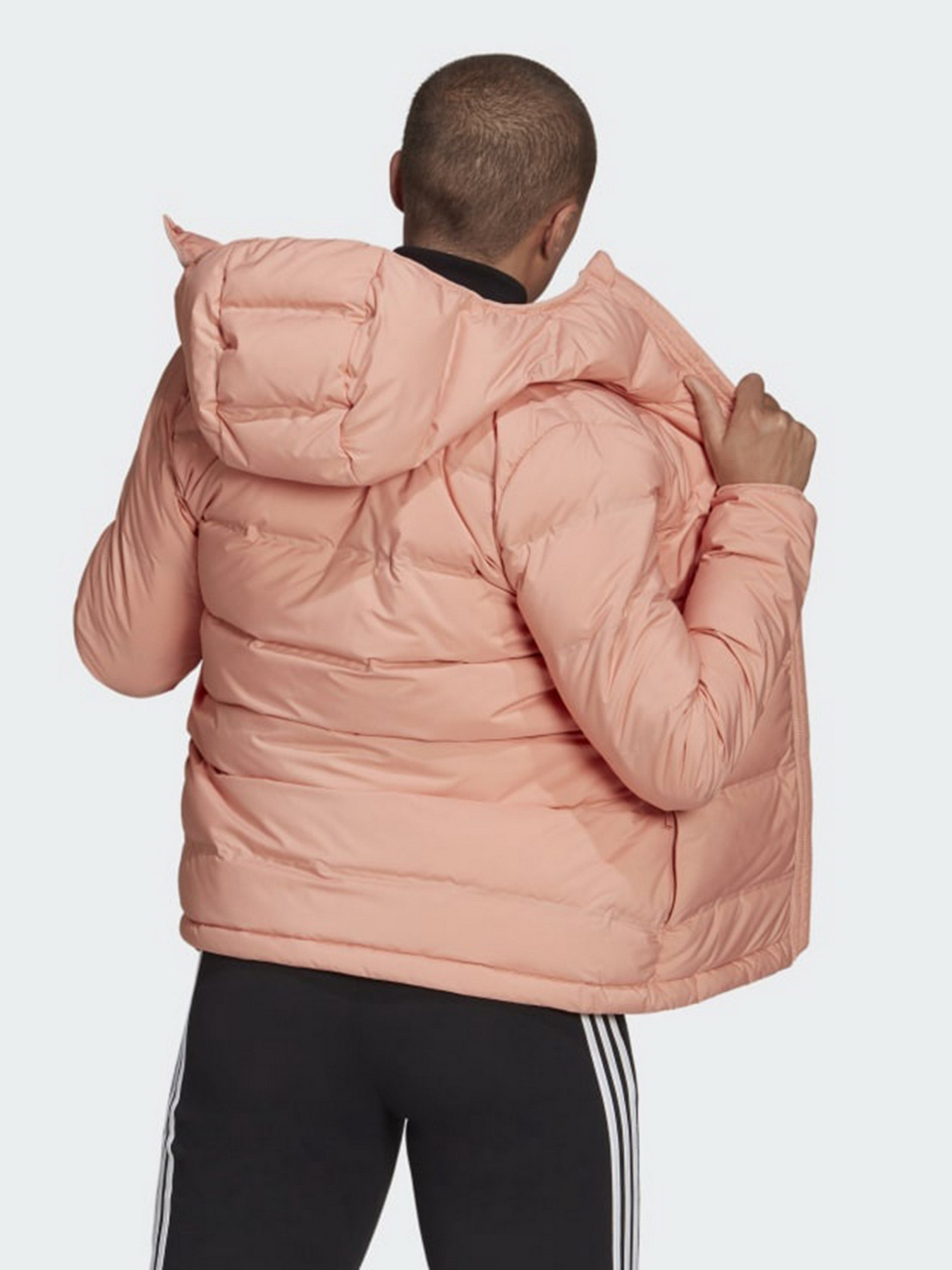 Пуховик Adidas W HELIONIC HO J модель GT9201 Фото