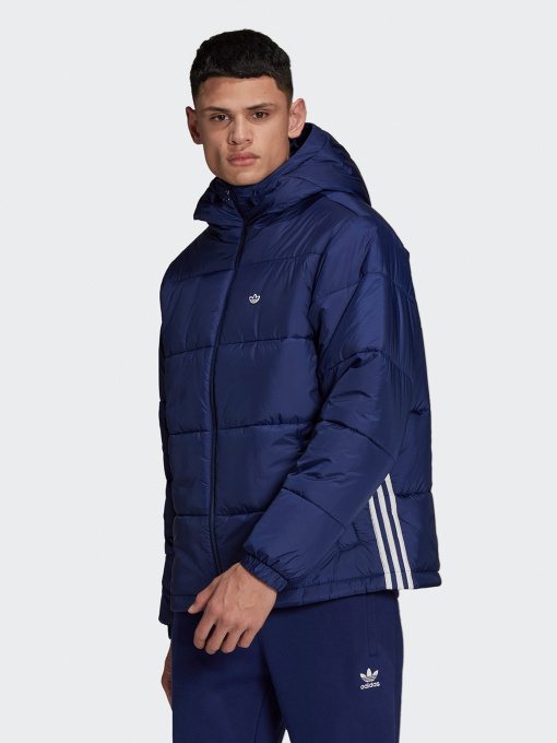 Куртки и дубленки Adidas PAD HOODED PUFF модель H13554 Фото