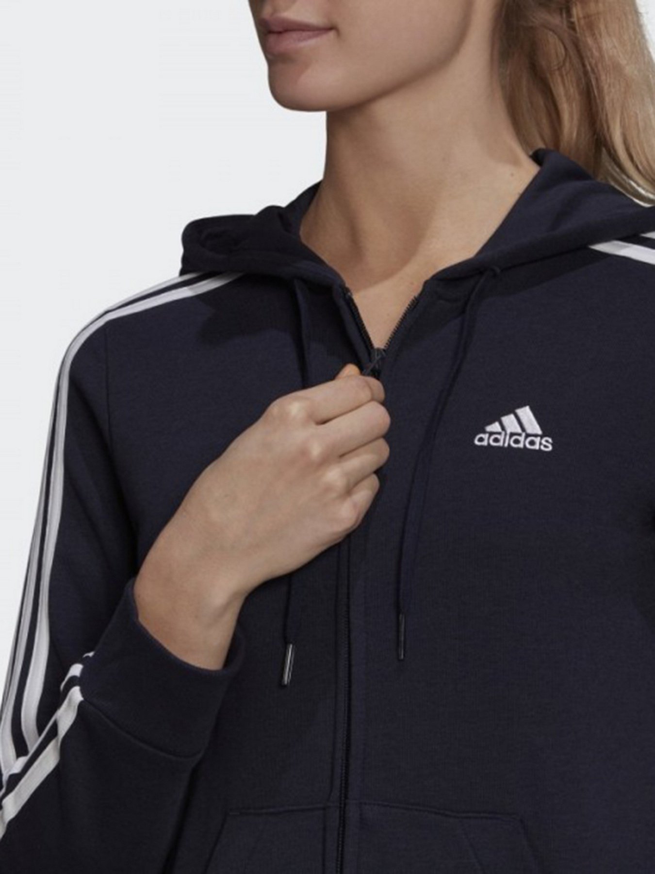 Кофта спортивная Adidas Essentials 3-Stripes модель GL0804 Фото