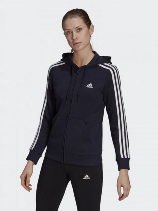 Кофта спортивная Adidas Essentials 3-Stripes модель GL0804 Фото