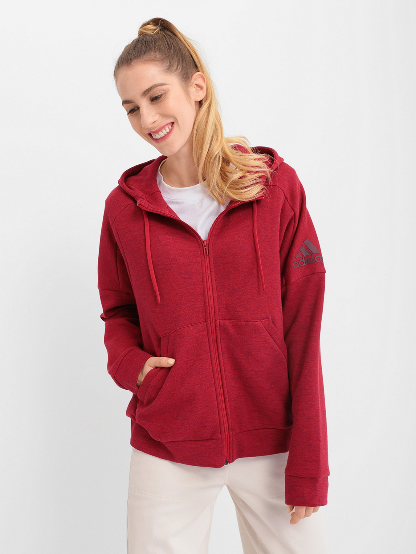 Спортивная кофта Adidas Id Mélange модель FI4086 Спортивная кофта Adidas Id Mélange модель FI4086 Фото