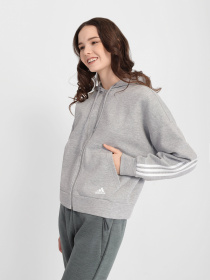 Спортивная кофта Adidas Must Haves 3-Stripes модель EB3823 Спортивная кофта Adidas Must Haves 3-Stripes модель EB3823 Фото