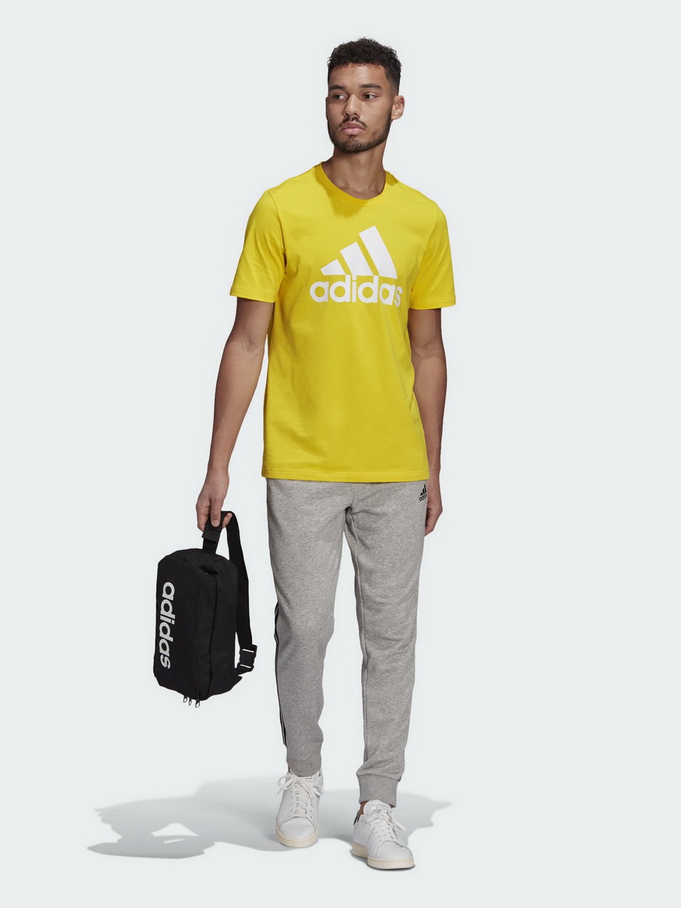 Штани спортивні Adidas Essentials Cuff 3-Stripes модель GK8889 Фото