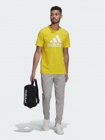 Штани спортивні Adidas Essentials Cuff 3-Stripes модель GK8889 Фото