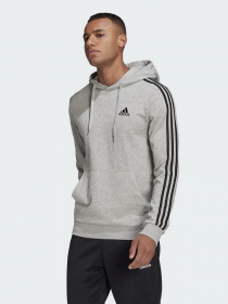 Худі Adidas French Terry 3-Stripes модель GK9080 Фото