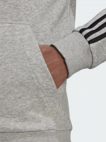 Худи Adidas French Terry 3-Stripes модель GK9080 Фото