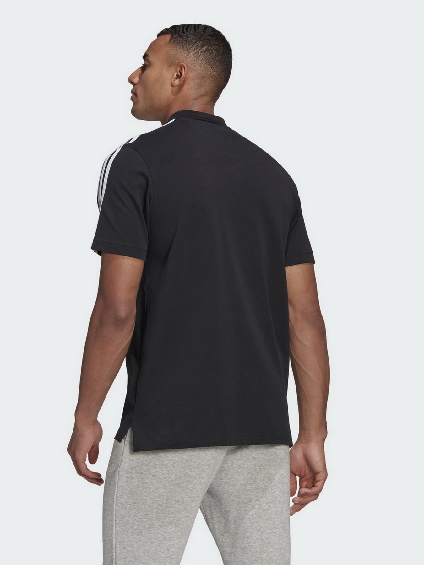 Поло Adidas AEROREADY Essentials Piqué Embroidered Small Logo 3-Stripes модель GK9097 Фото