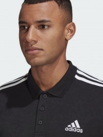 Поло Adidas AEROREADY Essentials Piqué Embroidered Small Logo 3-Stripes модель GK9097 Фото