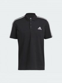 Поло Adidas AEROREADY Essentials Piqué Embroidered Small Logo 3-Stripes модель GK9097 Фото