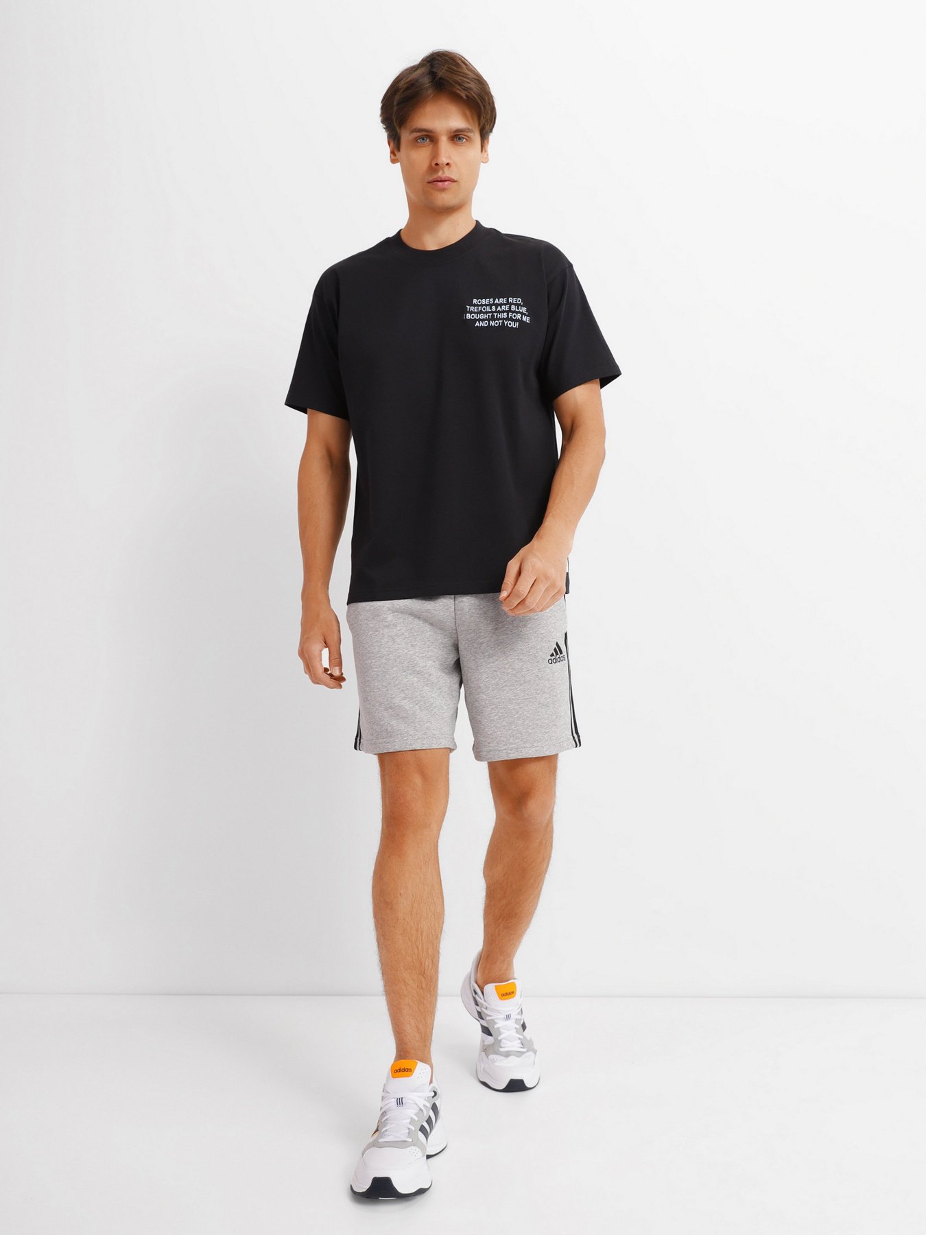 Шорти Adidas Essentials 3-Stripes модель GK9599 Фото