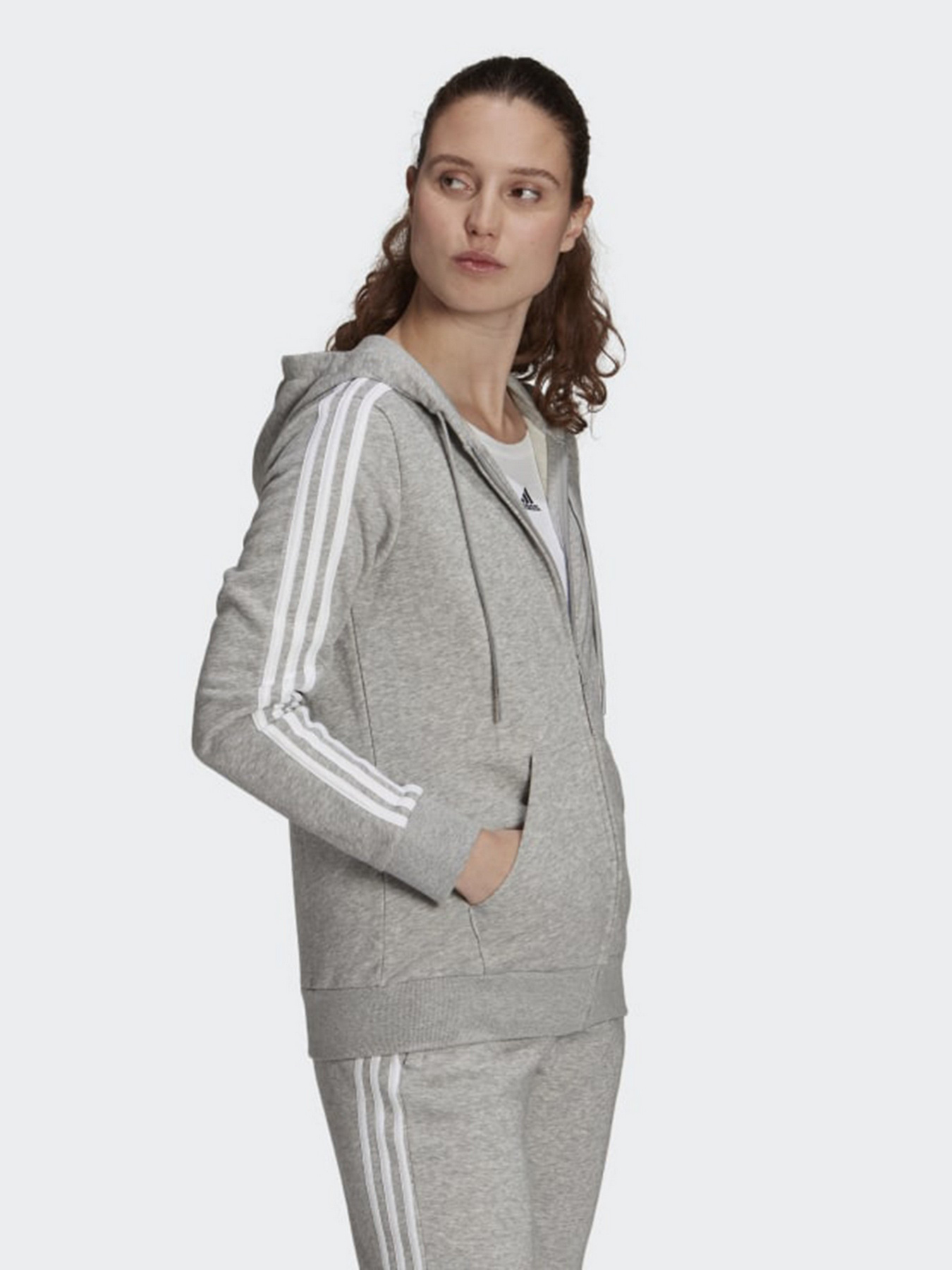 Спортивна кофта Adidas Essentials 3-Stripes модель GL0802 Фото