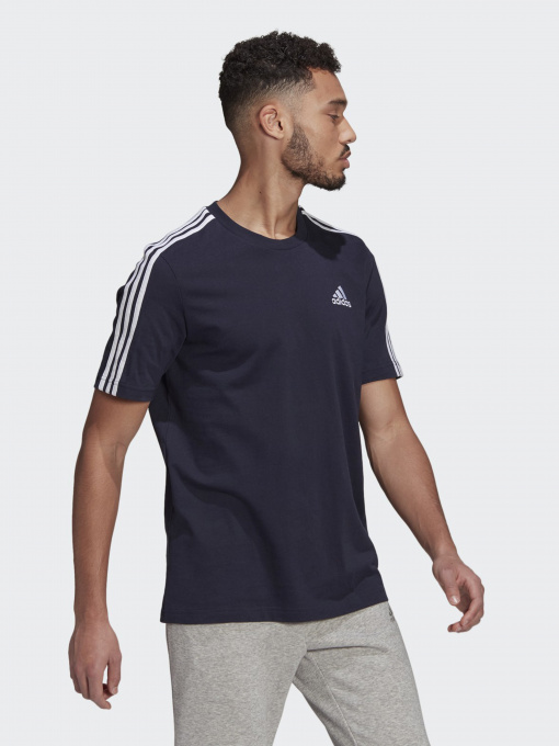 Футболка Adidas Essentials 3-Stripes модель GL3734 Фото