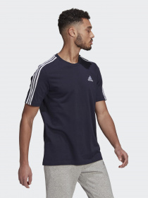 Футболка Adidas Essentials 3-Stripes модель GL3734 Фото