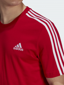 Футболка Adidas Essentials 3-Stripes модель GL3736 Фото