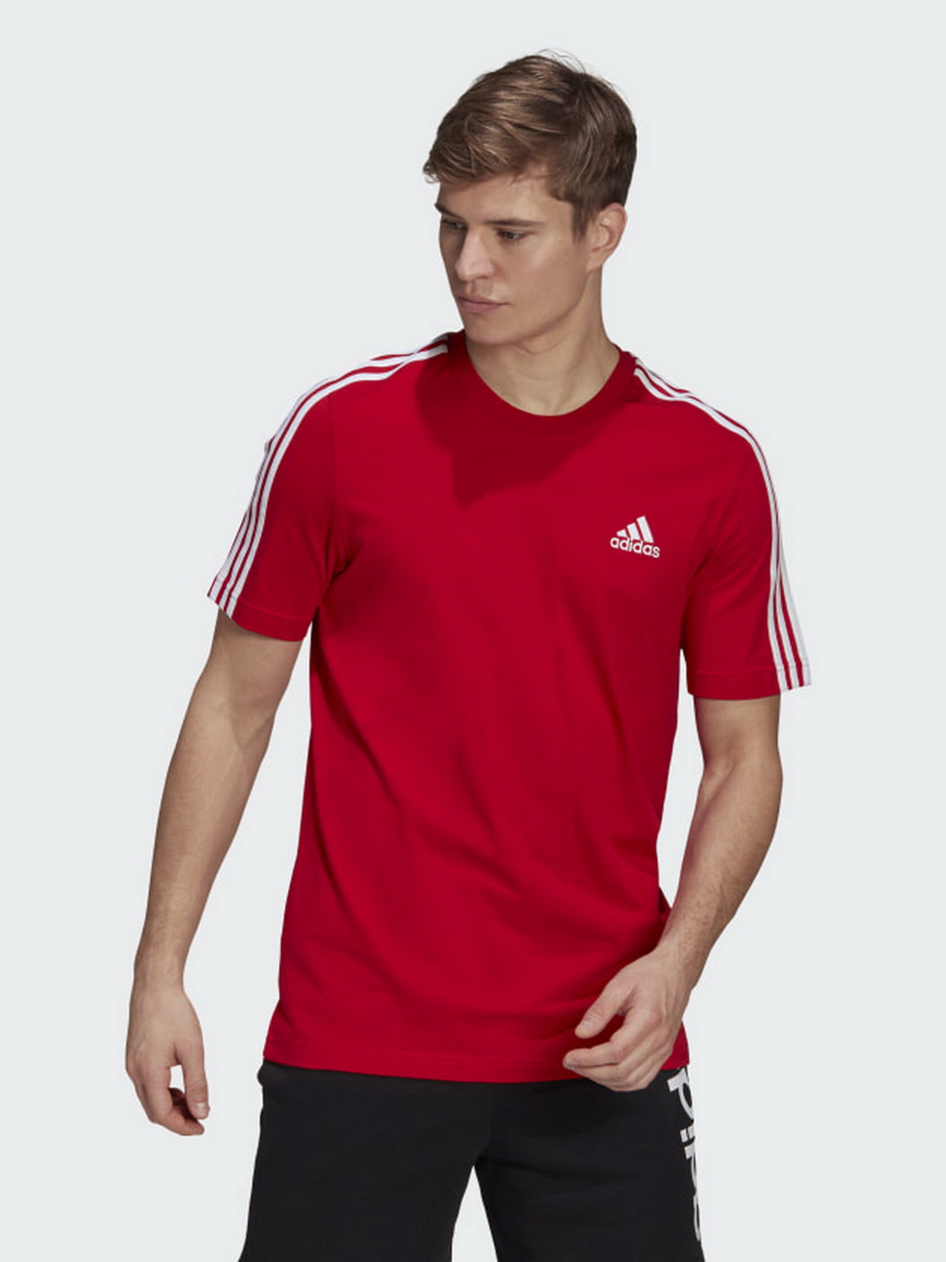 Футболка Adidas Essentials 3-Stripes модель GL3736 Фото