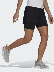 Шорты спортивные Adidas Primeblue Designed To Move 2-In-1 модель GL4033 Фото