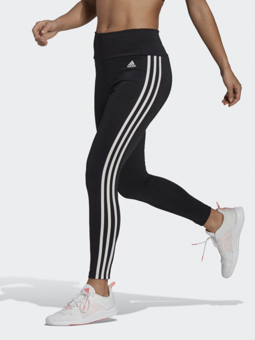 Спортивные леггинсы Adidas Designed to Move High-Rise 3-Stripes 7/8 Sport модель GL4040 Фото