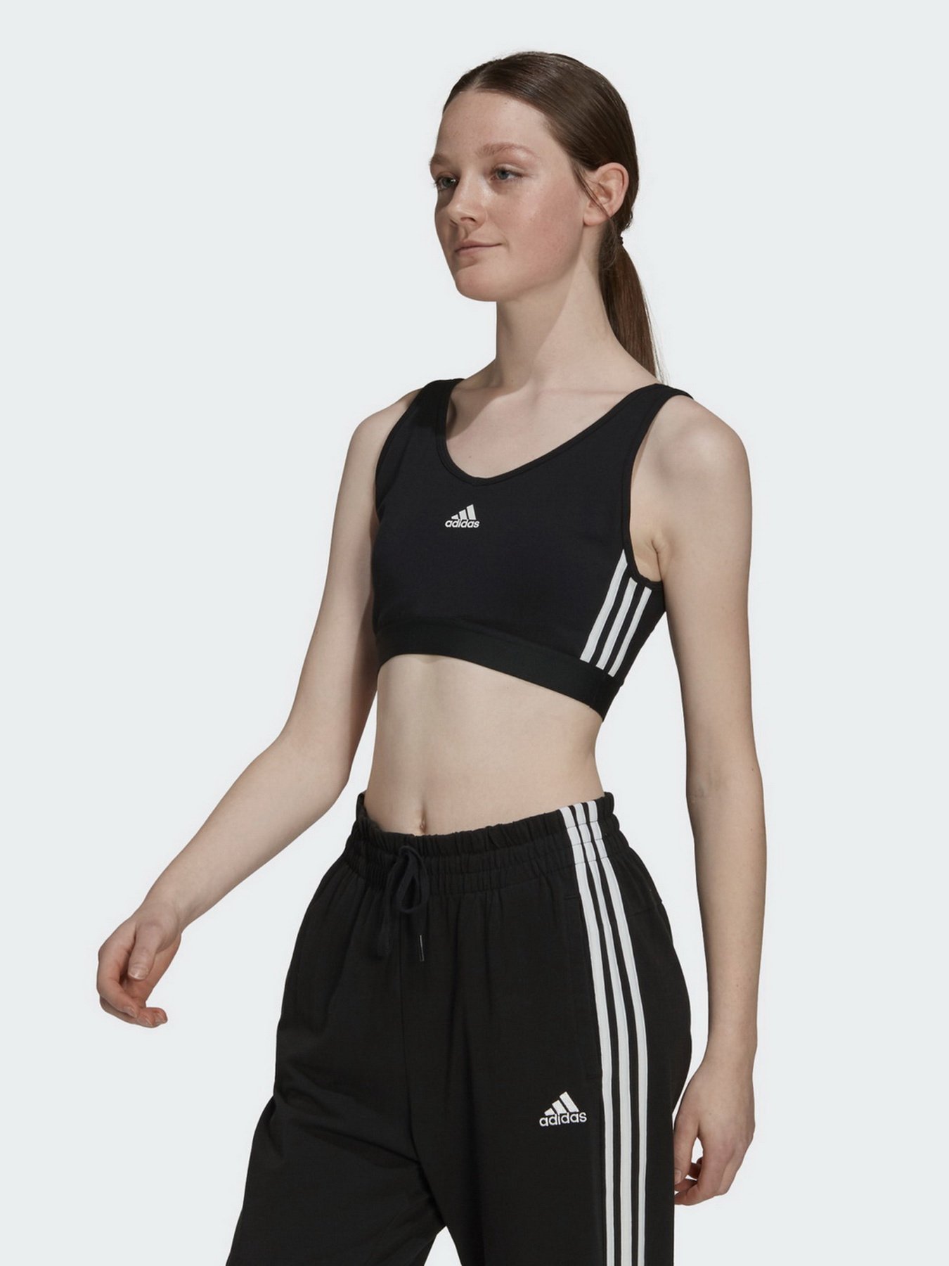 Спортивний топ Adidas Essentials 3-Stripes модель GS1343 Фото