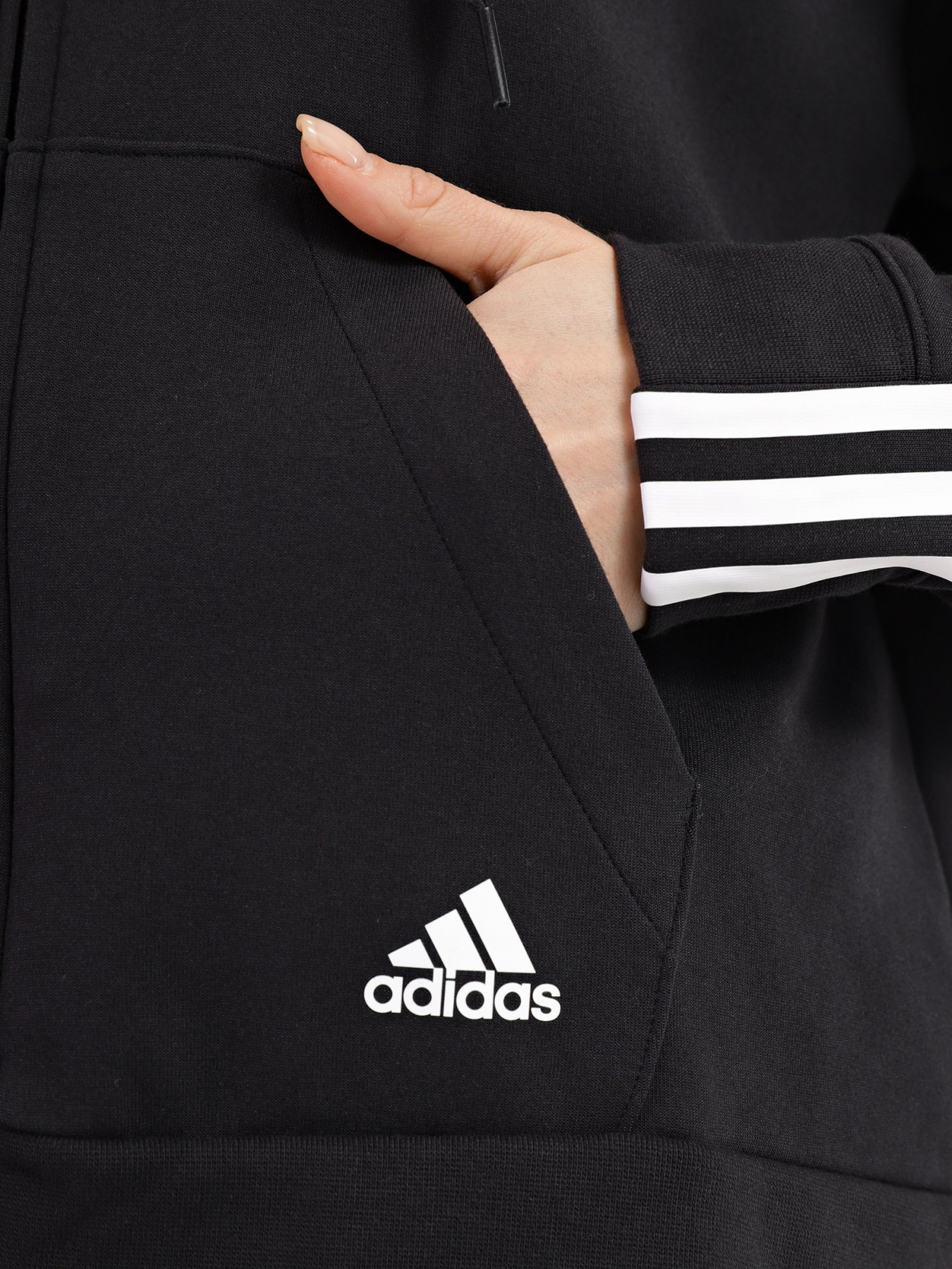 Кофта спортивная Adidas ESSENTIALS LOGO модель GS1380 Фото