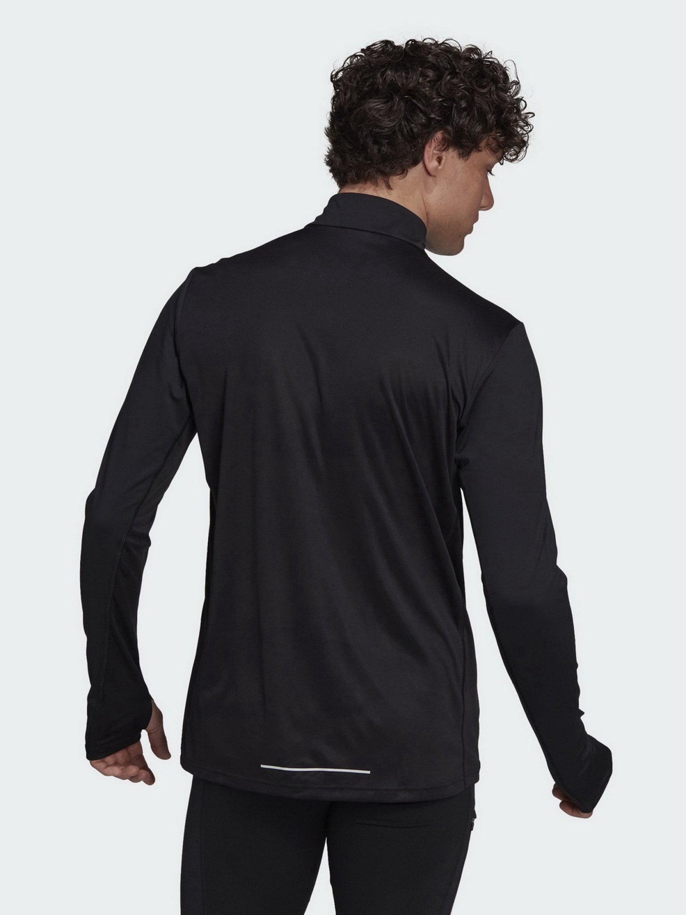 Лонгслив Adidas Own The Run 1/2 Zip модель GT8936 Фото