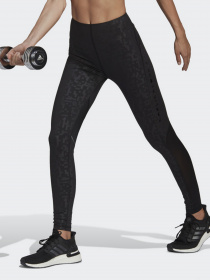 Леггинсы спортивные Adidas x Karlie Kloss модель H62041 Фото