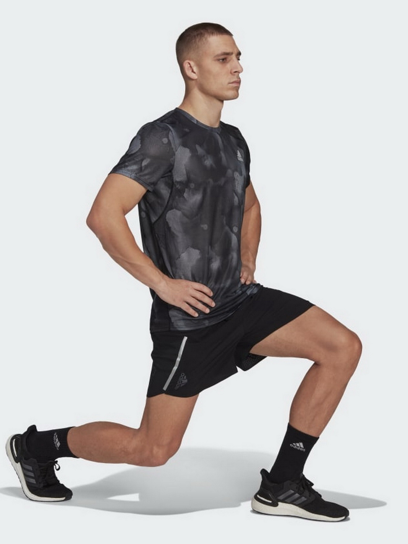 Футболка спортивная Adidas Fast Graphic Performance модель HA6542 Фото