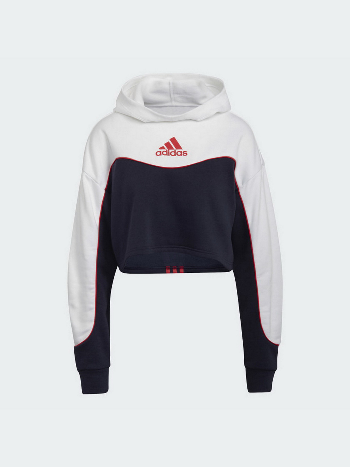 Худи Adidas Essentials Colorblock 3-Stripes модель HA6619 Фото