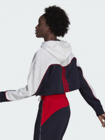 Худи Adidas Essentials Colorblock 3-Stripes модель HA6619 Фото