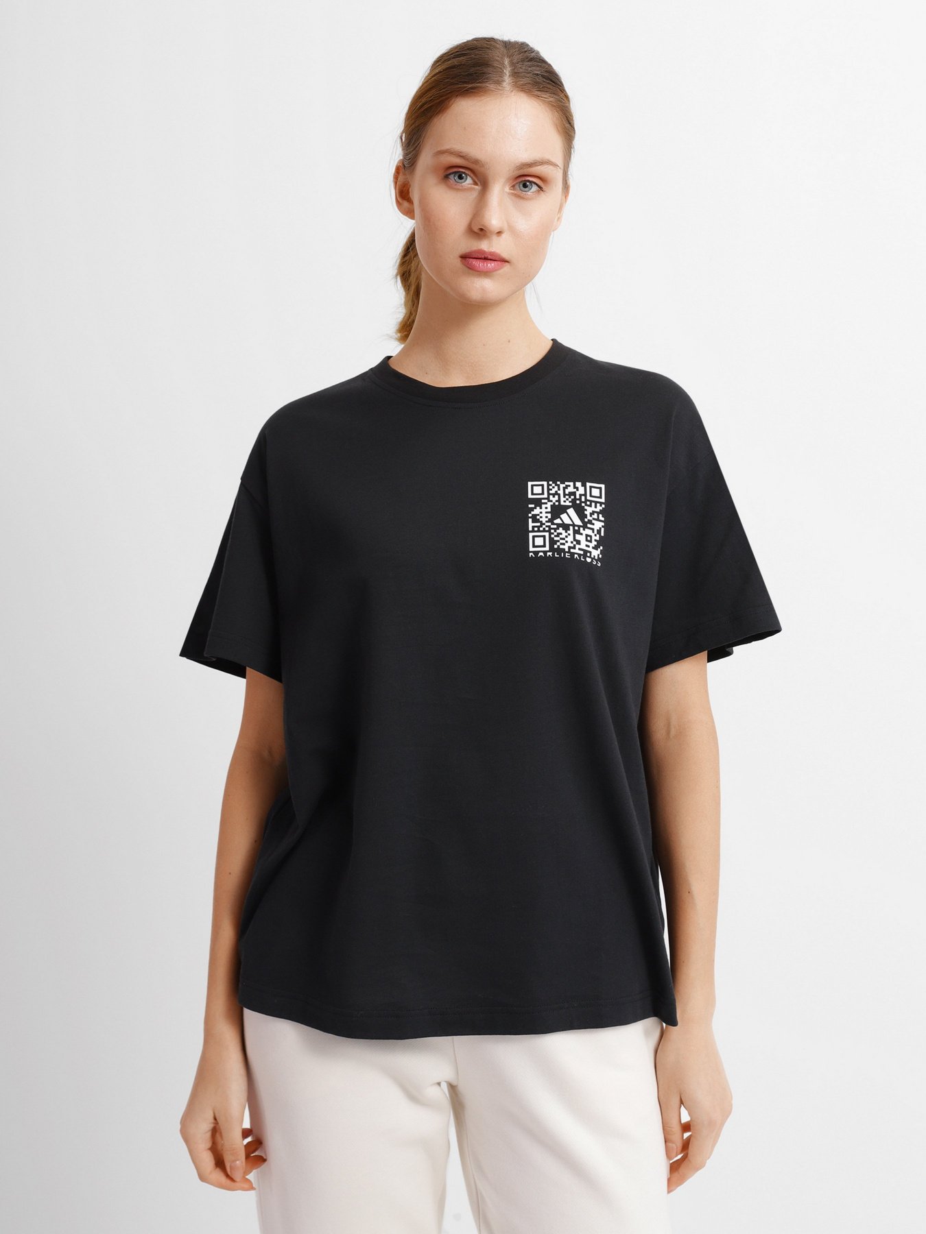 Футболка Adidas х Karlie Kloss модель HB1438 Фото