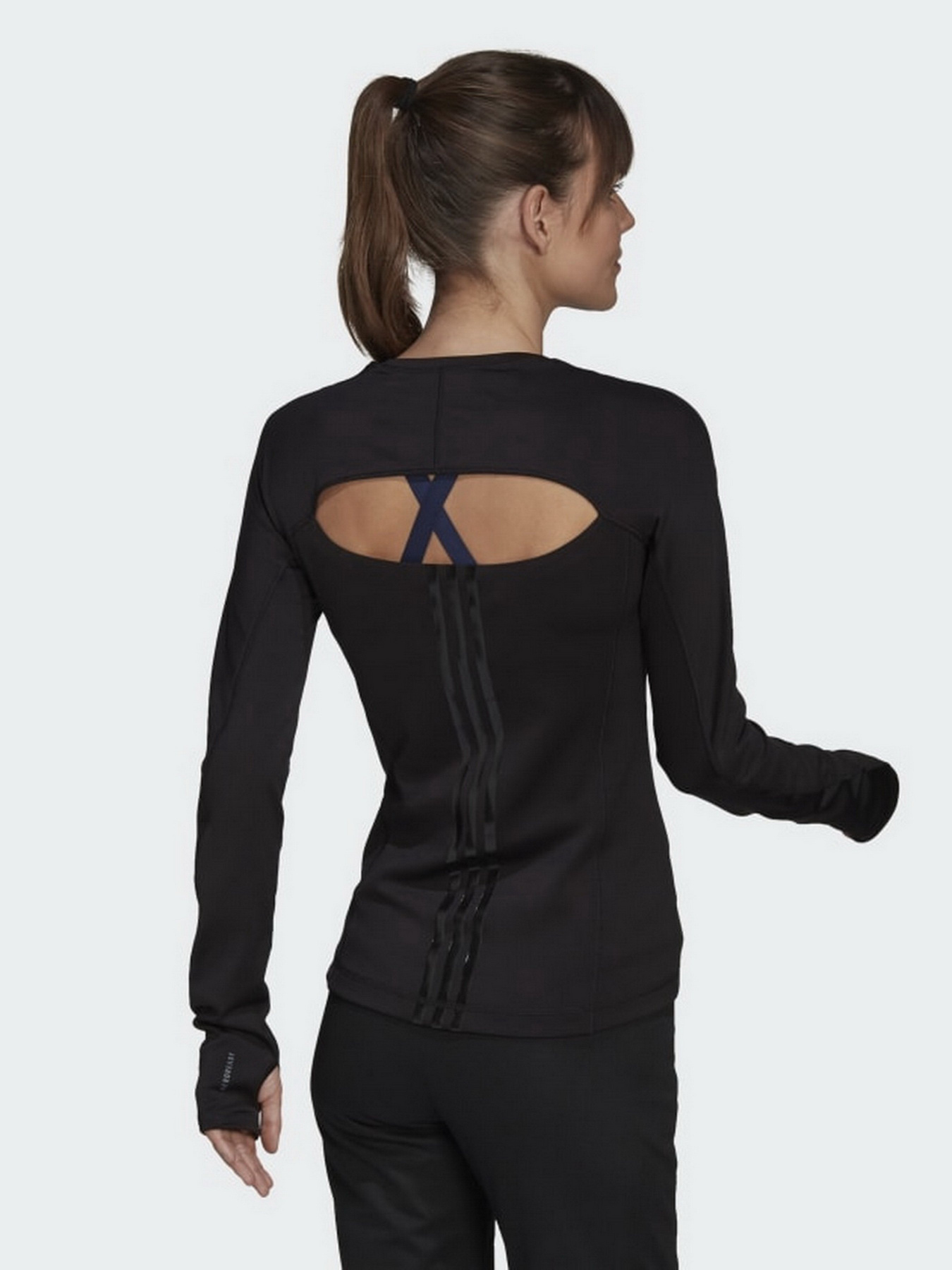 Лонгслив Adidas х Karlie Kloss модель HB1441 Фото