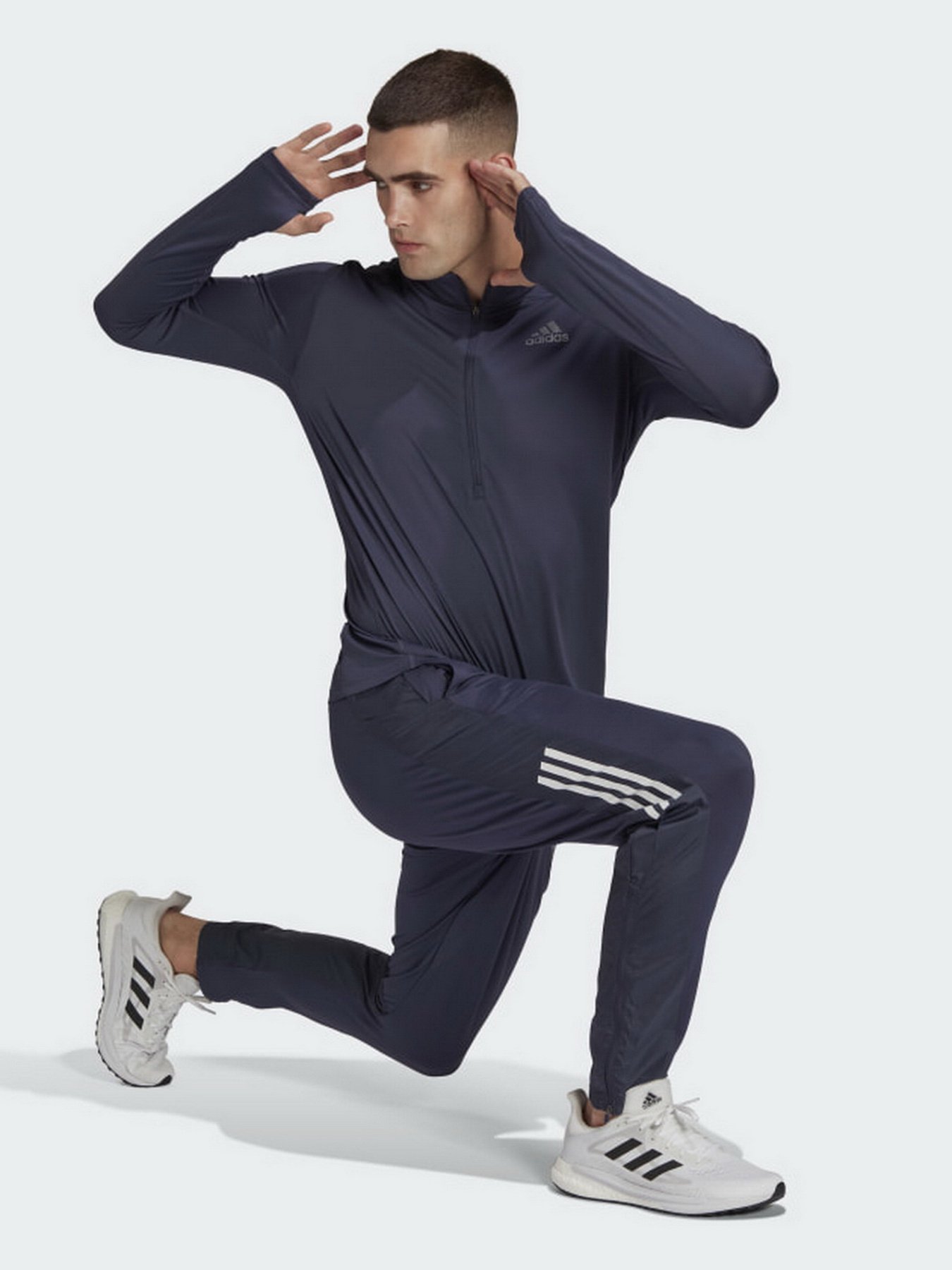 Спортивна кофта Adidas Own The Run 1/2 Zip модель HB7431 Фото
