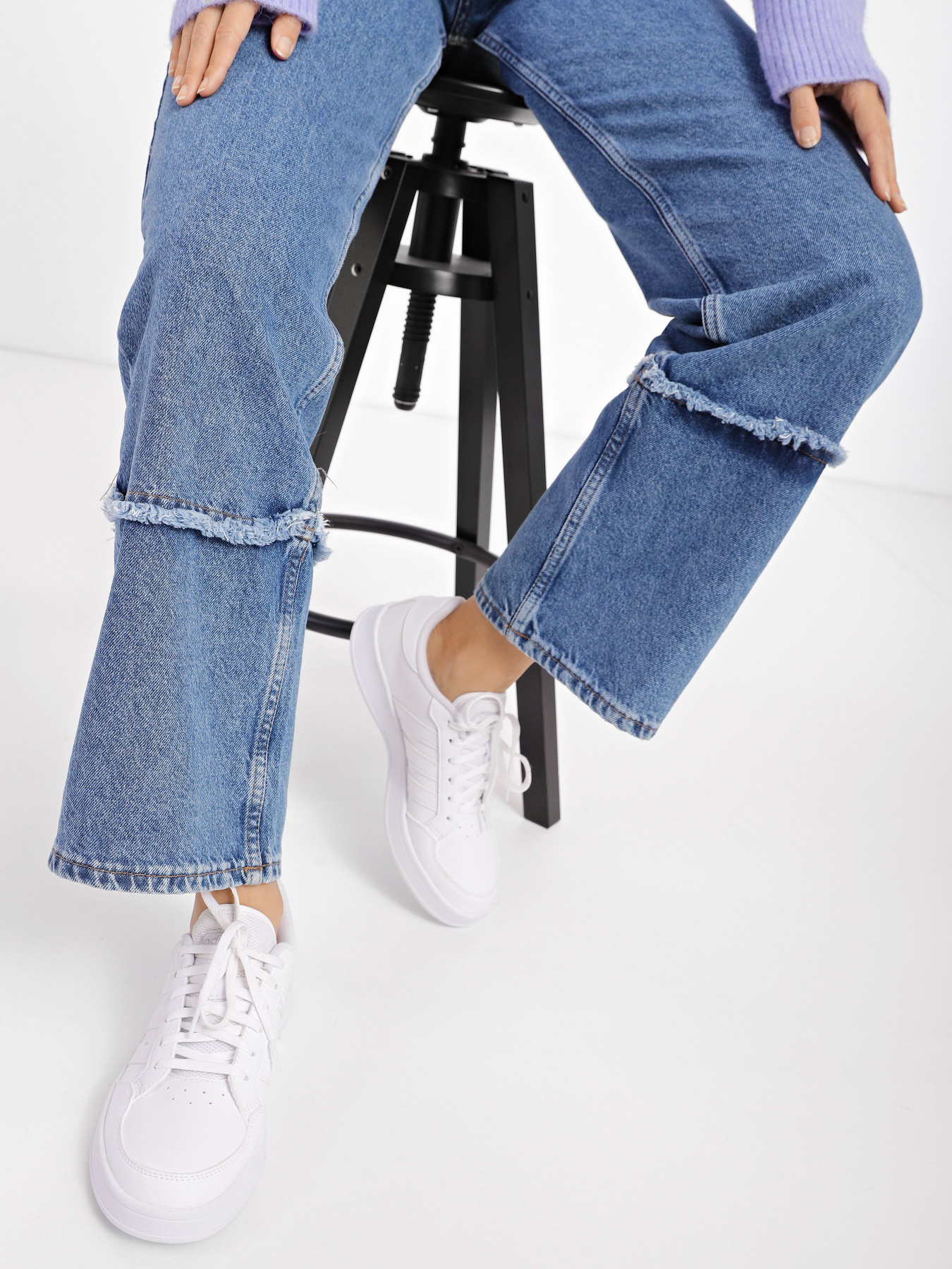 Кеды низкие Adidas Breaknet модель FX8725 Фото