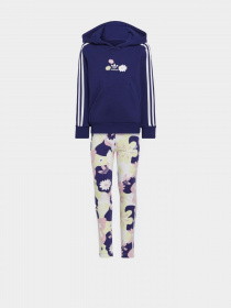 Спортивний костюм Adidas Flower Print Hoodie Set модель HC4601 Спортивний костюм Adidas Flower Print Hoodie Set модель HC4601 Фото